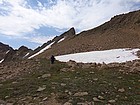 Heading toward keyhole rock and access to the top of Devils Staircase.