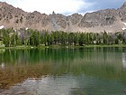 Devils Staircase above Born Lake 9555'.