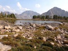 Castle Peak and Serrate Ridge from my favorite tarn.