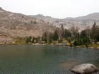 Our camp at Scoop Lake.