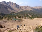 Bottom of Devil's Staircase, above Boorne Lakes.