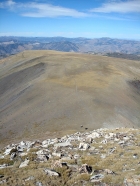 Looking down on our cars from 