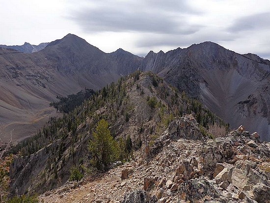 Northern White Clouds from Wilderness Peak