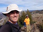 Victory shot on the summit of Wilderness Peak.