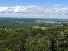 View from the summit of Rib Mountain looking north to Wausau.