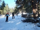 Old cabin we saw on the ridge.