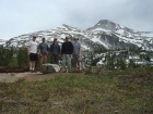 Group shot from our campsite above Moccasin Lake.