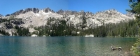 Alpine Lake panorama.