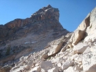 Nearing the saddle east of Warbonnet Peak.