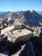 Summit view looking north from Reward Peak