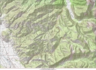 Map of our route, 23 miles round trip with 2500' elevation gain.