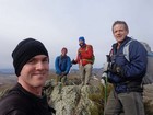 Group on Juniper Mountain.