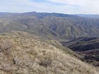 Weatherby Mountain summit view of Big Lookout Mountain, and I-84 below.