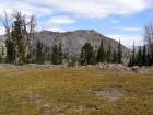 Southeast face of MacRae Peak from across the valley.