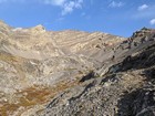 Rugged terrain around Nolan Lake.