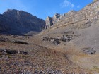 First view of Limestone Peak, on the right.