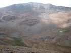 The east face of Wet Peak, as seen from the 10000' basin.