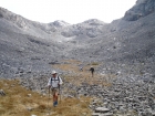 Here we are leaving the 10000' basin, beginning the descent to Wet Creek.