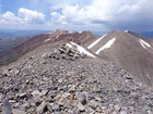 White Knob crest from the summit of Shelly.