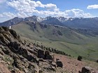 The Smiley Lobe of the Pioneer Mountains from Antelope Pass Peak.