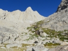 Heading into the very scenic Carillon cirque.