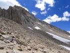 Looking across the north face of Mount Whitney.