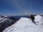 Great views from the summit.