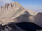 Mount Williamson and Lake Helen of Troy, from Mount Versteeg summit.