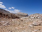 Looking across Williamson Bowl at Polychrome Peak.