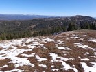 Sawtooths and Pilot Peak from Freewill Peak.