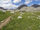 Lots of wildflowers as we near Titcomb Basin.