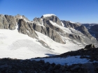 Gannett Peak from Bonney Pass