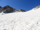 Crossing the Dinwoody Glacier.