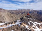 Enjoyable hiking on the east ridge of Window Peak.