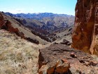 Heading back down the trail into Juniper Gulch.