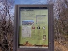 West Rim Trailhead signage.