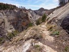 Trail descending into Telephone Canyon.