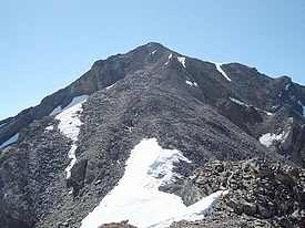 Donaldson Peak from the Church/Donaldson saddle.