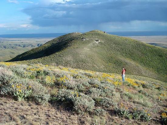 Descending from point number 1.