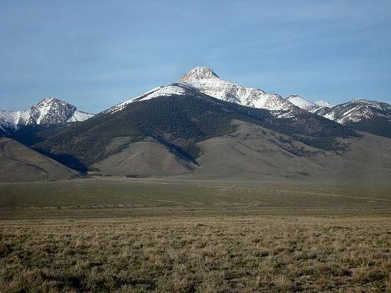 Bell Mountain from the west.