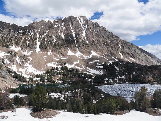 Castle Peak from upper Chamberlain Basin.