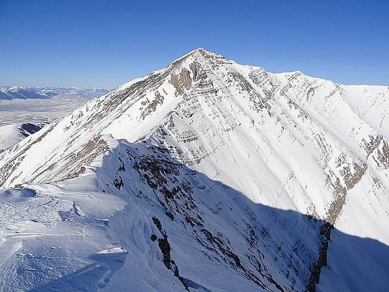 South ridge of Dickey Peak.