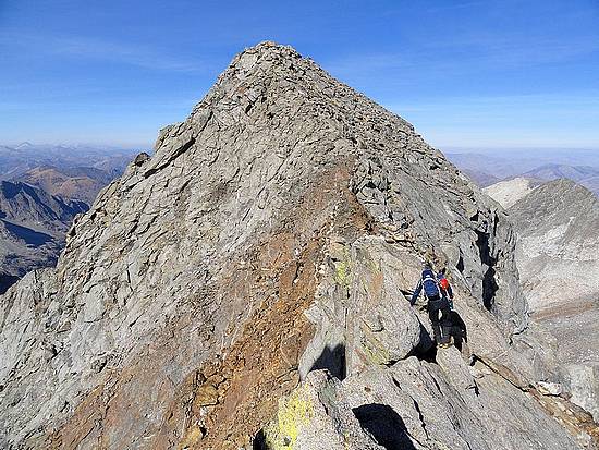 Nearing the summit of Goat Mountain.