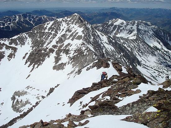 Nearing the summit of McIntyre Peak.