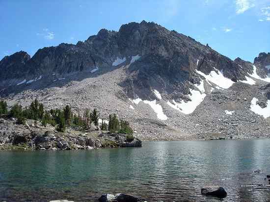 WCP-10 above Tin Cup Lake.