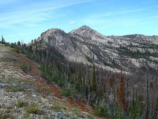 Wolf Mountain from the east.